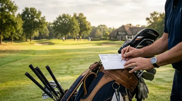 Illustratie bij golfregel 21: Andere spelvormen: Stableford en meer